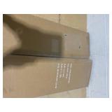 Zibbizo Magnetic Dry Erase White Board 36" x 24" for Home, School, Office, Sliver Aluminium Frame