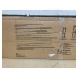 Mid America Builders Edge 15 In. x 60 In. Vinyl Louvered Shutter, (2-Pack) (Minor Transit Damage)