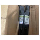 Maxpower 561806B 2-Blade Set for 42" Cut John Deere, GX20249, GX20433, GY20567