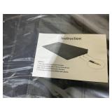 VEVOR Rubber Threshold Ramp, 2.6\" Rise Threshold Ramp Doorway, 3 Channels Cord Cover Rubber Solid Threshold Ramp, Rubber Angled Entry Rated 2202 Lbs Load Capacity for Wheelchair and Scooter"