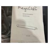 MegaChef 35 Inch Electric Grill with Drip Tray and Non-Stick Coating