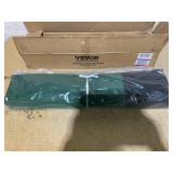 VEVOR Outdoor Storage Box Protection Waterproof PE Tarpaulin Deck Box with Galvanized Frame for Camping, Garden