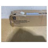 Medline Aluminum Quad Cane with Small Base Offset Handle 300lbs Black 1Ct
