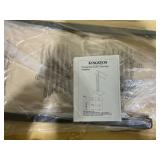 Kingston Brass SCC6030 Edenscape Double L Shape Pedestal Towel Holder, Matte Black