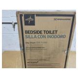 Guardian 3-in-1 Steel Bedside Commode 350lbs 4Ct