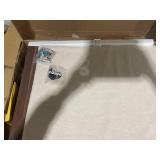 PawHut Furniture Style Dog Crate End Table with Removable Door Panel, Dog Crate Bed with Foam Cushion, Safety Lock, Indoor Use, for Small & Medium Dogs, Brown