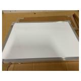 Crestline Products Magnetic Dry-Erase and Flannel Board, 18" x 24" (Only Board) (Slightly Used, Minor Damage)