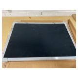 Crestline Products Magnetic Dry-Erase and Flannel Board, 18" x 24" (Only Board) (Slightly Used, Minor Damage)