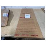 Falken Design Clear Acrylic Sheet 12" x 36" x 3/16" - Plexiglass Panel for DIY Projects, Laser Cutting, Crafting, Signage & Displays - Shatterproof, Weather-Resistant, Easy to Cut