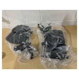 Invacare Wheelchair Legrests, Elevating, Composite Footplates, Padded Calf Pads, 1 Pair