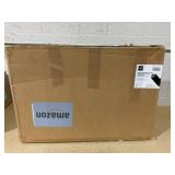 Medline Shower Chair with Backrest and Padded Armrests Aluminum 350lbs Gray 1Ct