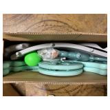 Qaba 3-in-1 Kids Portable Slide Rocking Horse Toy with Basketball Hoop for Age 1.5-3 Boys and Girls, Mint Green