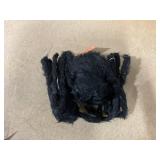 HOMCOM 3.25" Halloween Prop Light-up Oversized Spider, Outdoor Halloween Decoration with Light Up Bendable Legs
