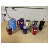 LOT OF 8 Tumblers (Broken Lids)