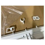 Bosch WTZ11310 accessory for laundry care / connection kit / for space-saving stacking of washing machines and dryers (Damaged 2 Pieces Broken Off (See Photos)
