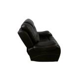 Leather Power Recliner with Power Headrest and USB Ports