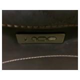 Leather Power Recliner with Power Headrest and USB Ports