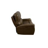 Leather Rocking Power Recliner with Power Headrest and USB Ports