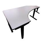 Power Sit Stand Desk with Memory Settings Right Return