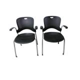2 Herman Miller Capers Chairs