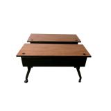 2 Folding Nesting Training Tables that measure 60" wide / 24" deep / 29" tall