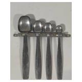 Foley Stainless Measuring Spoons w/Holder