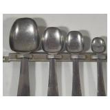Foley Stainless Measuring Spoons w/Holder