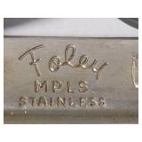 Foley Stainless Measuring Spoons w/Holder