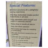 White Model #2360 Fashionaire Sewing Machine