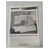 White Model #2360 Fashionaire Sewing Machine