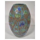 "Peacock" Art Pottery Vase