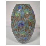 "Peacock" Art Pottery Vase