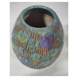 "Peacock" Art Pottery Vase