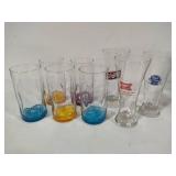 Colorful Drinking Glasses & Pilsner Glasses
