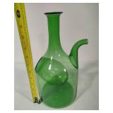 Hand Blown Italian Decanter w/Ice Chamber