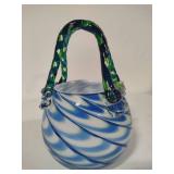 Fifth Avenue Crystal Glass Art Handbag