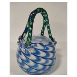 Fifth Avenue Crystal Glass Art Handbag