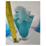 Turquoise & Blue Vases