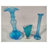 Turquoise & Blue Vases