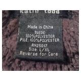 Katie Todd Suede Wrap/Cape (Size L/XL)