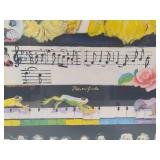 "Pianoforte" signed by Oscar Flores Fiol