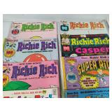 Lot of Richie Rich Comic Books