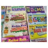 Lot of Richie Rich Comic Books