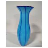 Eastern Czech Blown Glass Art Glass Vase