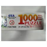 "The 1980s" 1000pc White Mountain Puzzle - Complete