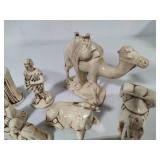 Vintage Nativity Set