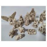 Vintage Nativity Set