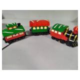 Ceramic Light Up Holiday Train