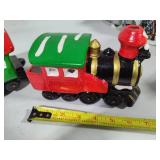 Ceramic Light Up Holiday Train