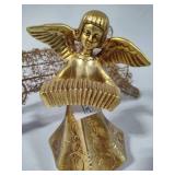 Schmid Angel Music Box & Reindeer Decor